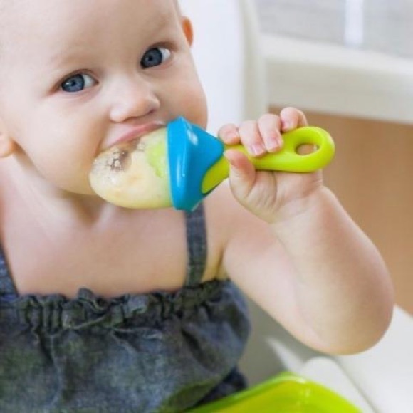 BNIB Baby Feeding Bundle: Boon SQUIRT & PULP Feeder Set, Blue/Green - Picture 3 of 14
